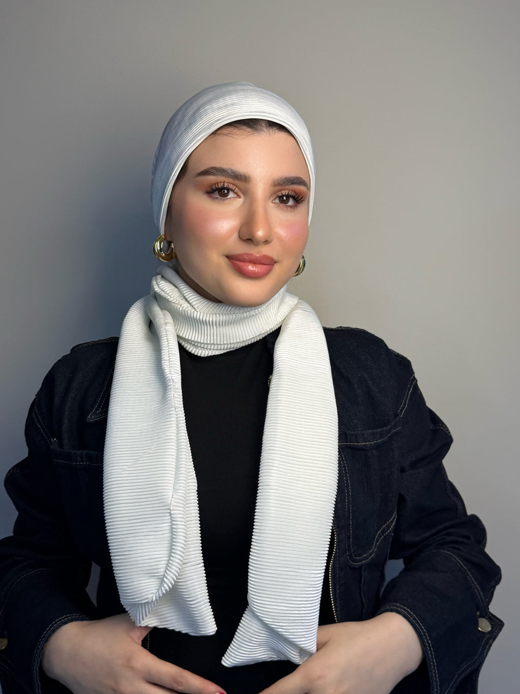 Long Pleated Turban