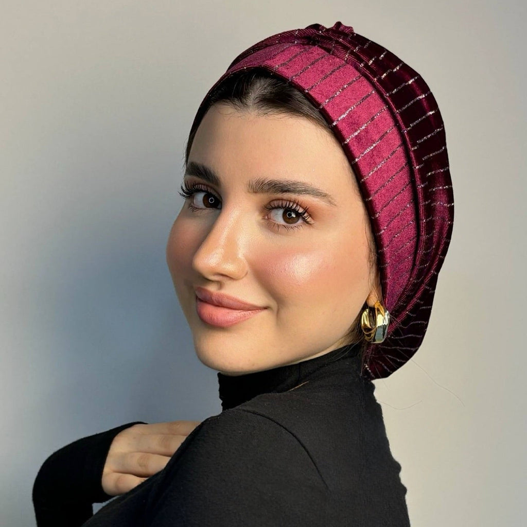Glow Velvet Turban