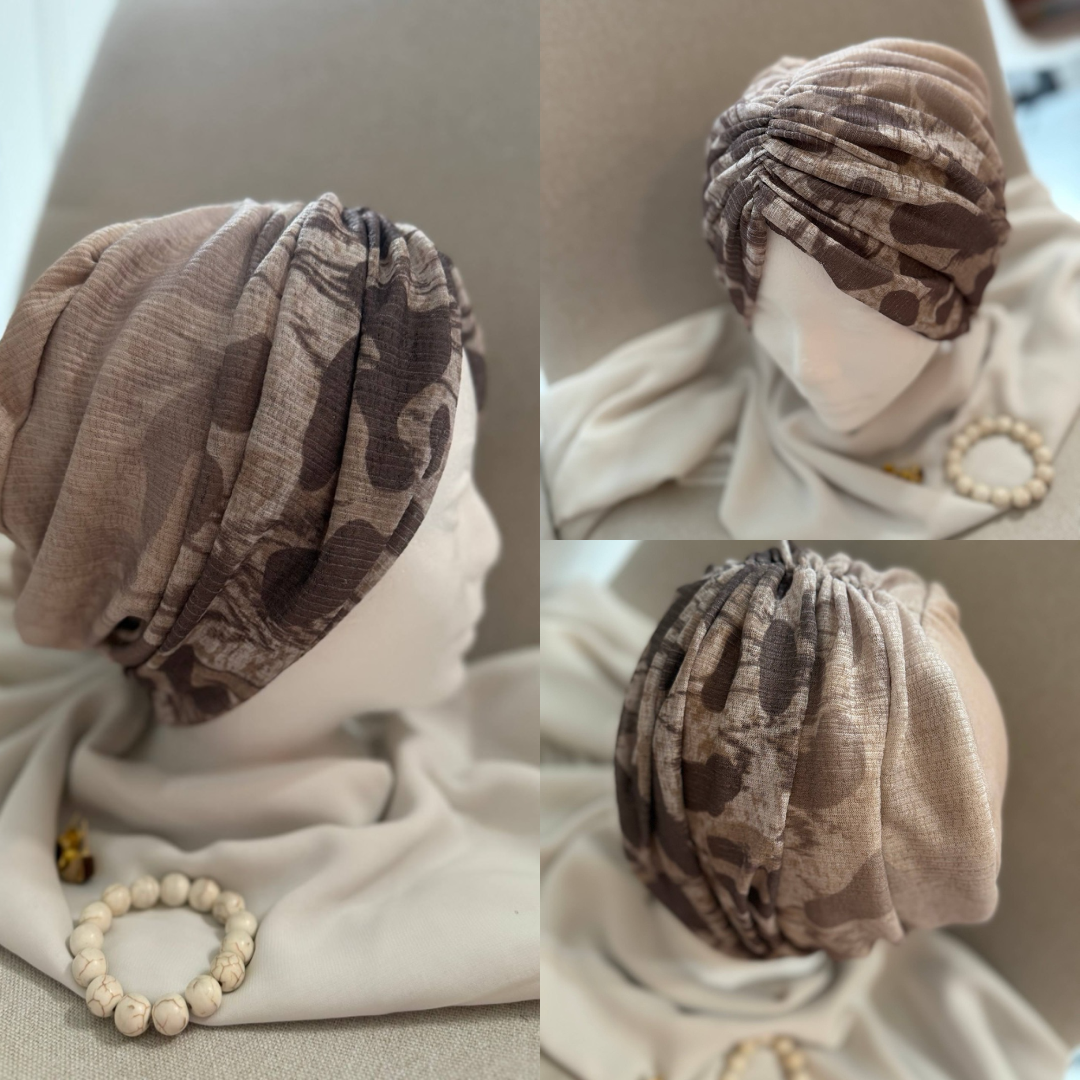 Printed Cashmere Turban
