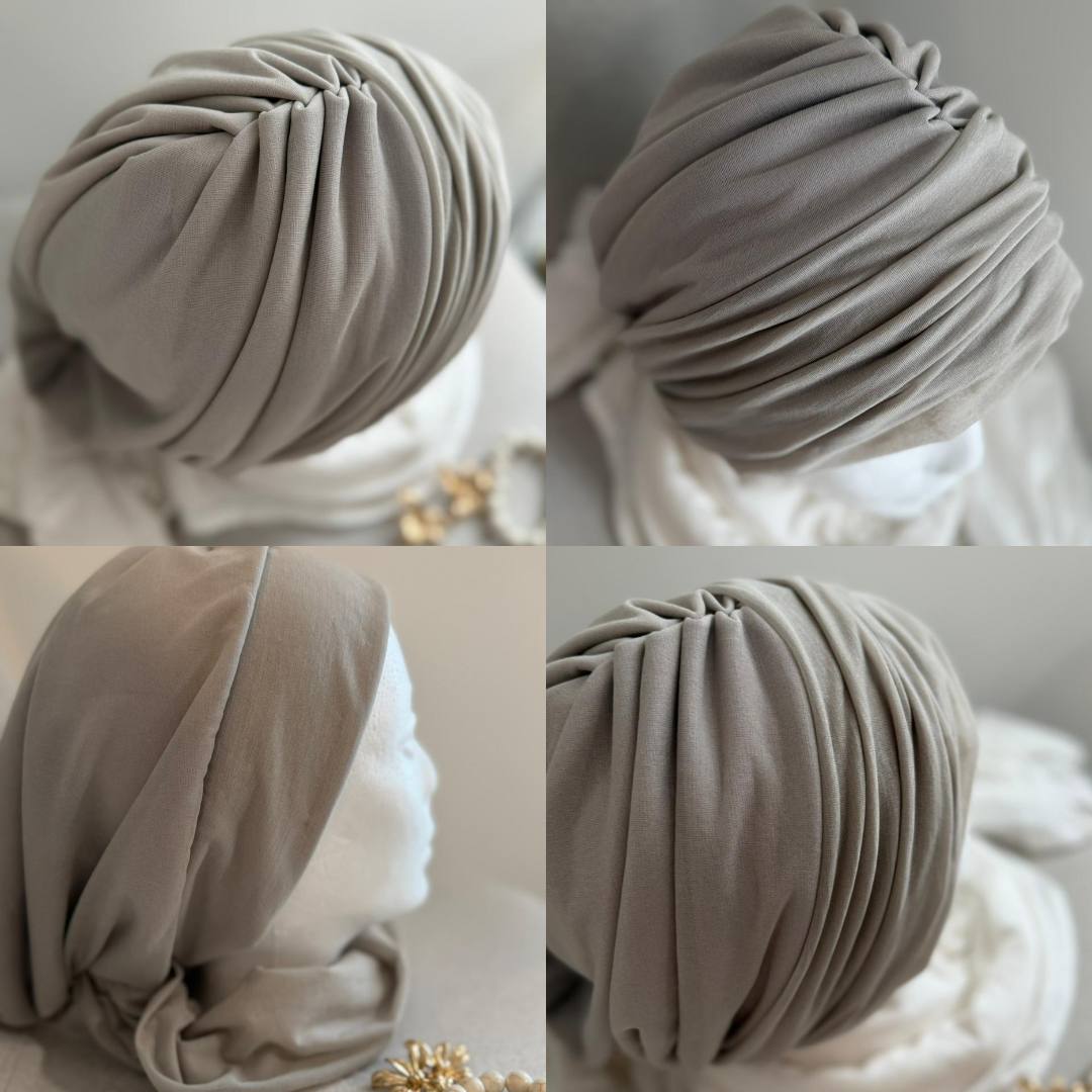 2in1 Chiffon Turban