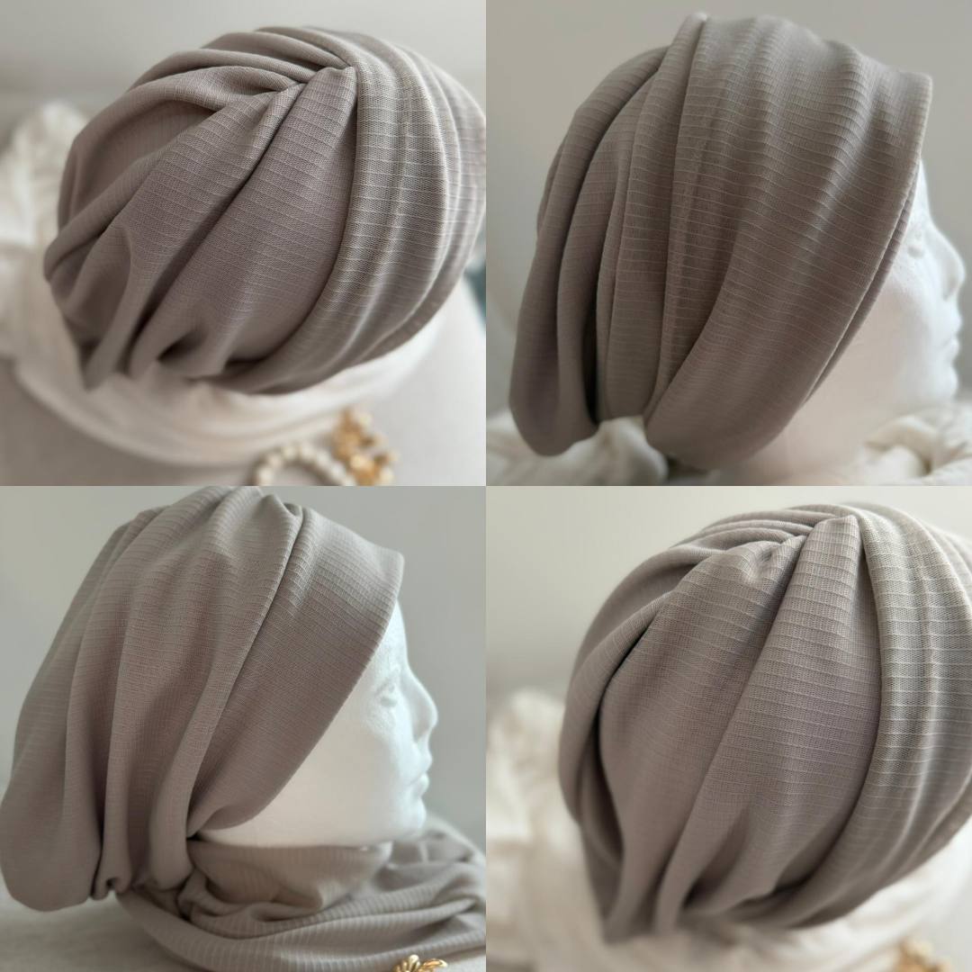 2in1 Chiffon Turban