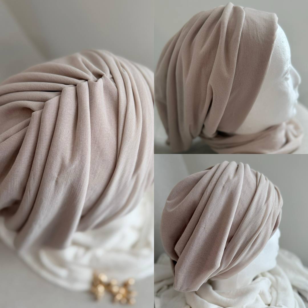 2in1 Chiffon Turban