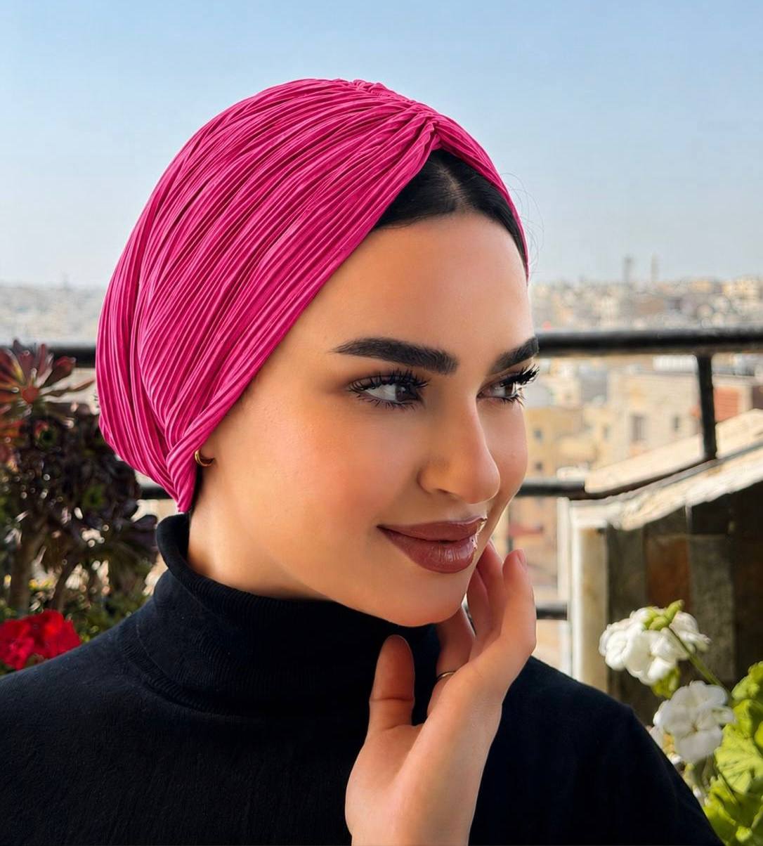 Pleated Turban