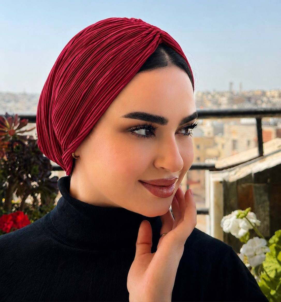 Pleated Turban