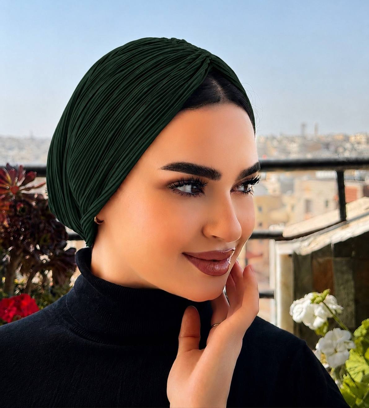 Pleated Turban