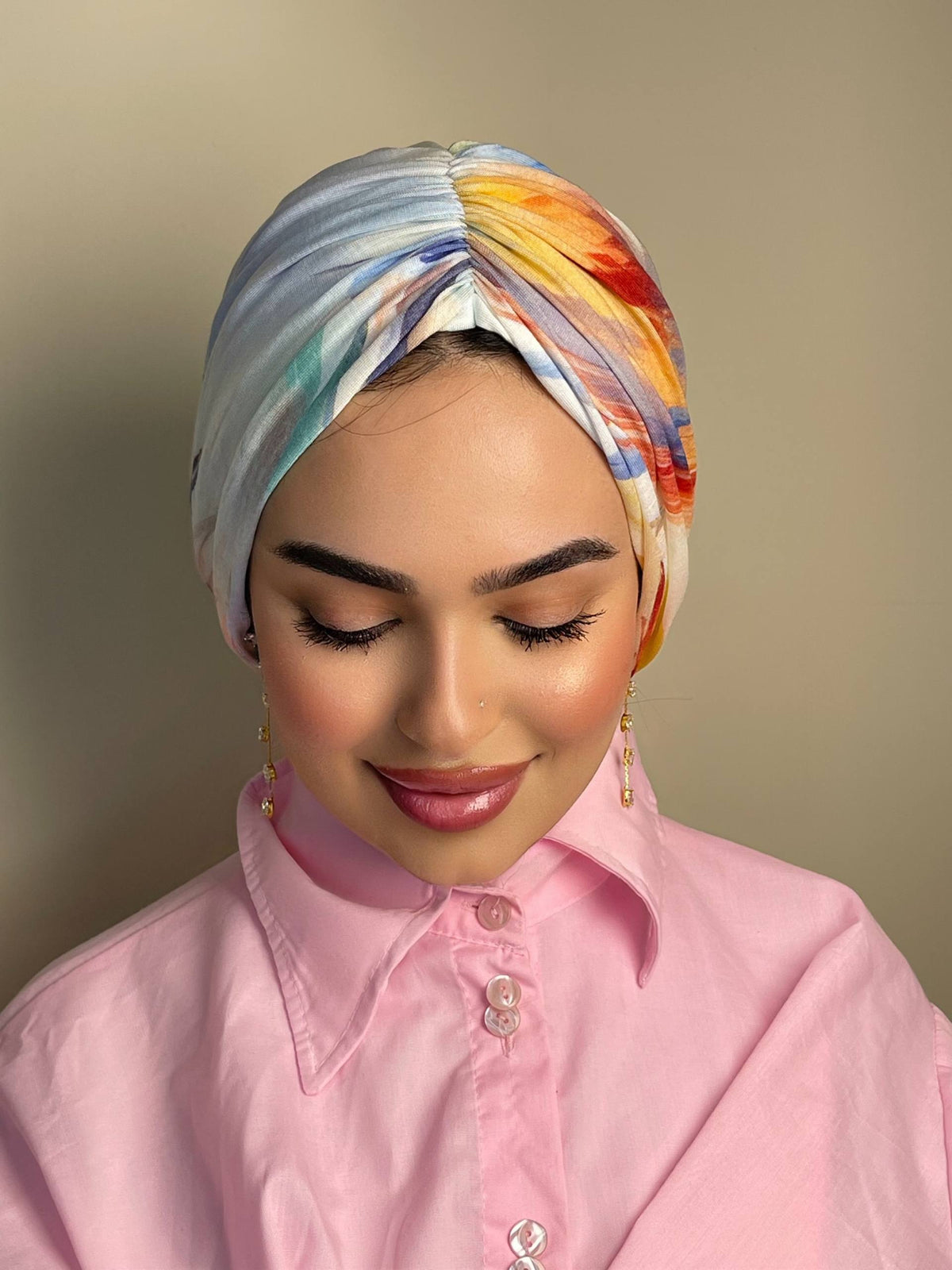 Printed Cotton Turban
