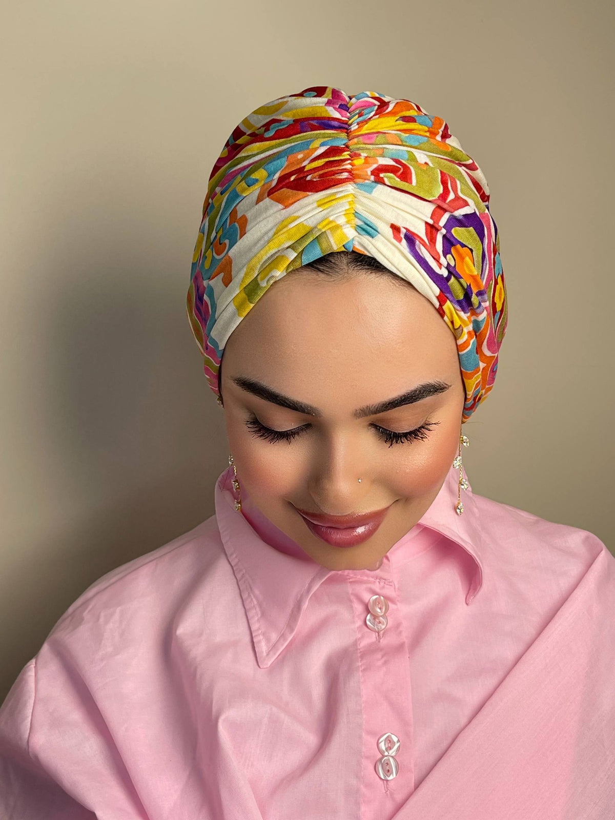 Printed Cotton Turban