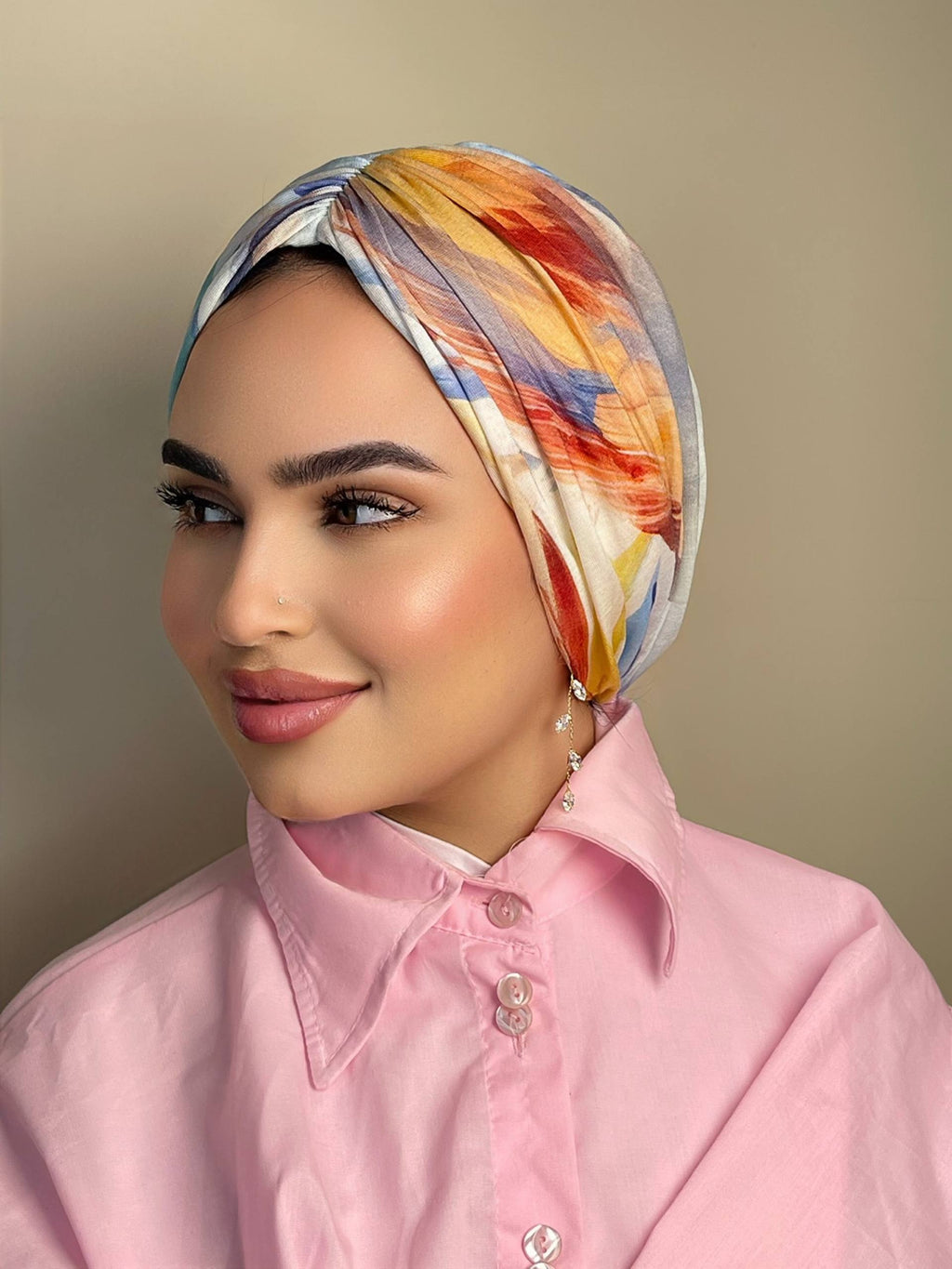 Printed Cotton Turban