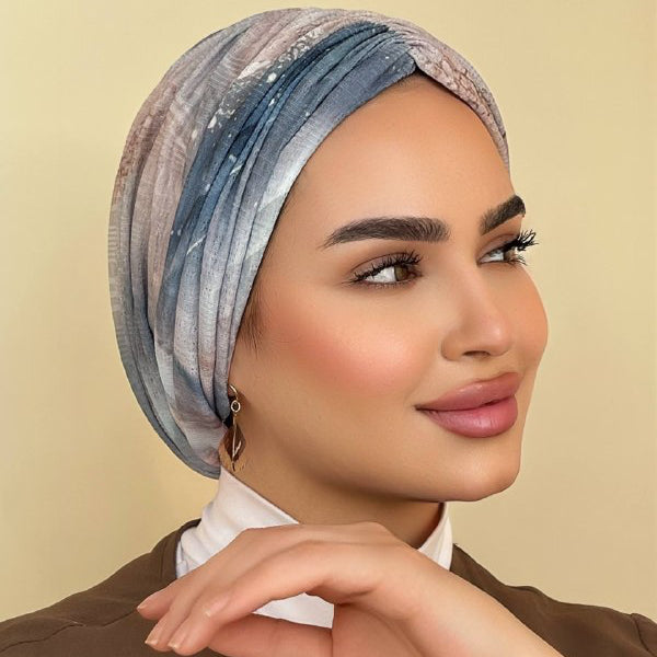 Printed Cashmere Turban