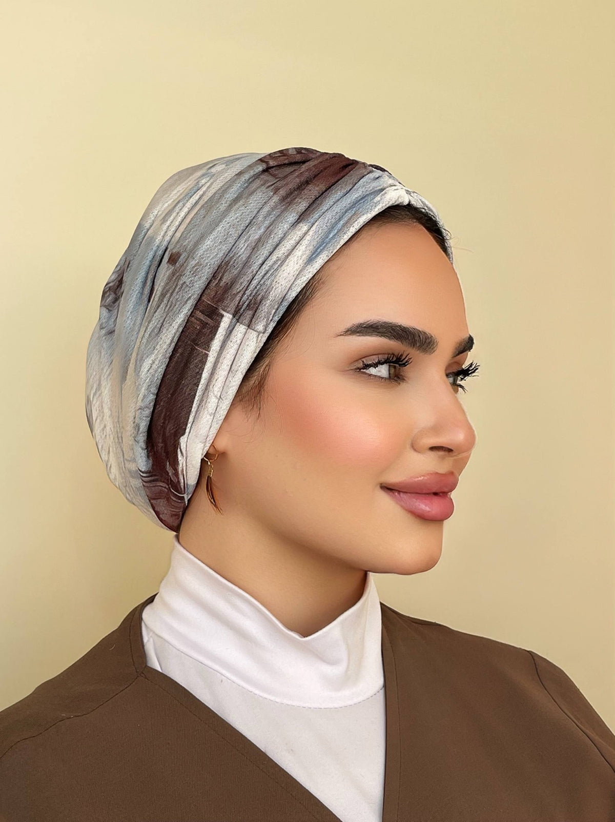 Printed Cashmere Turban