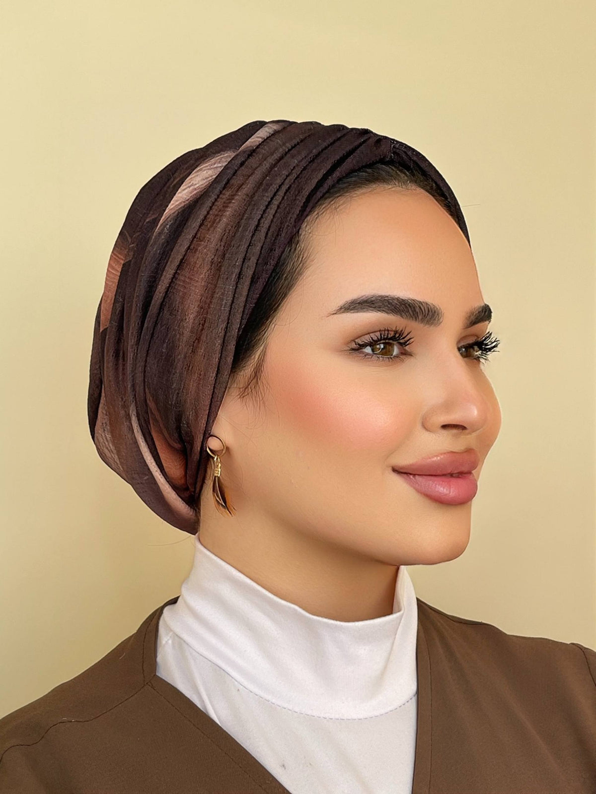 Printed Cashmere Turban