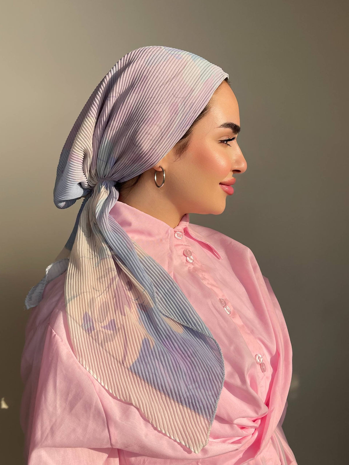Printed Floral Turban