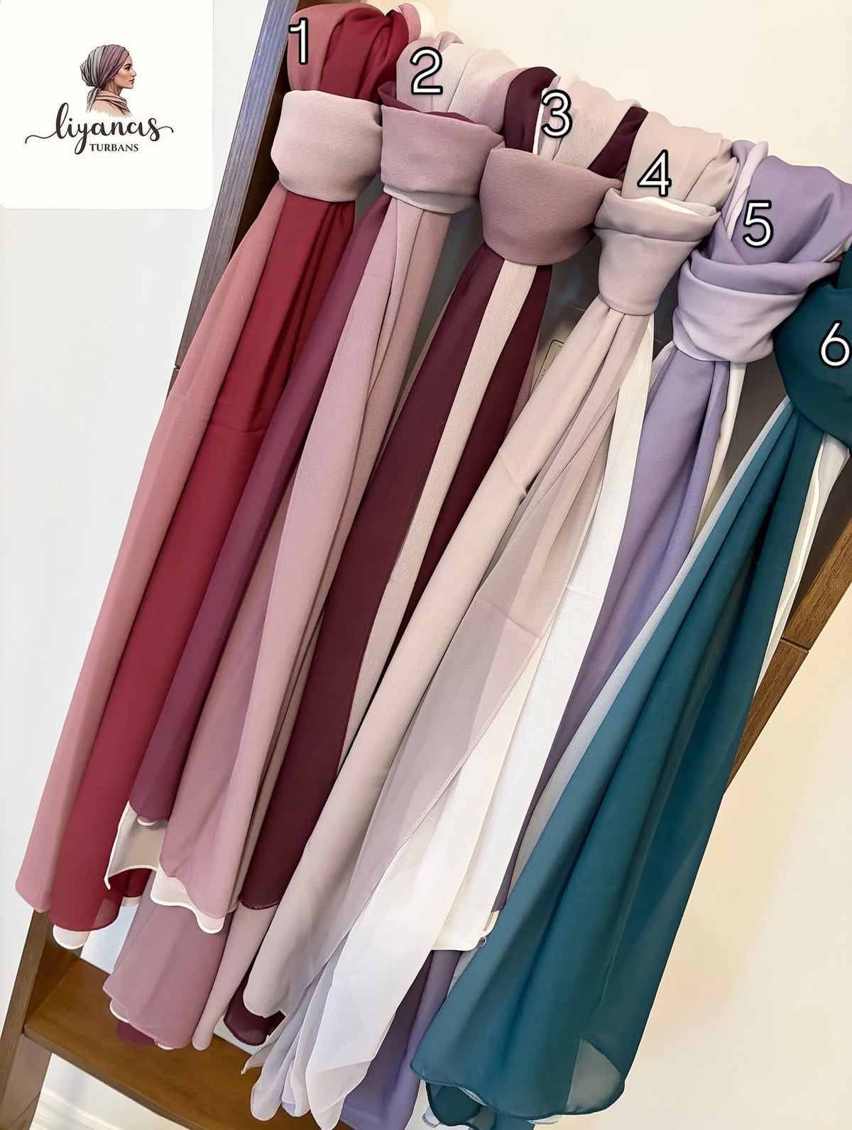 Wavy Colour Hijab