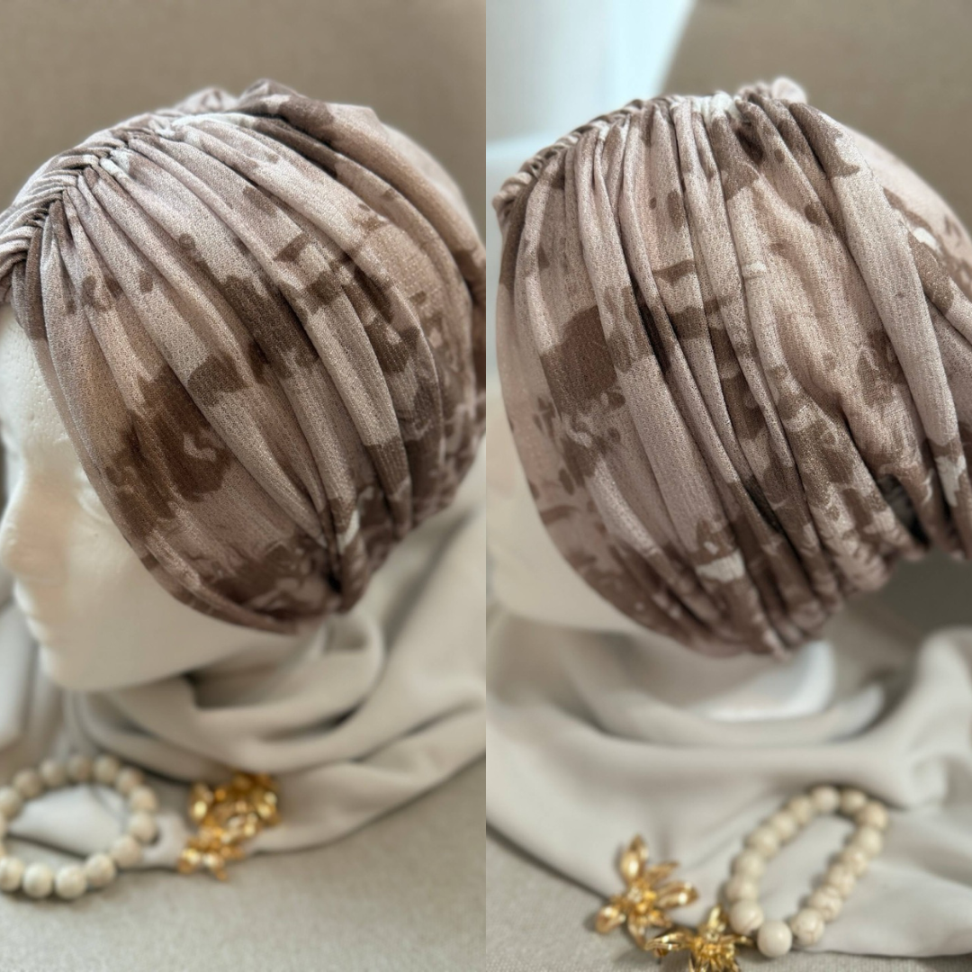 Printed Cashmere Turban