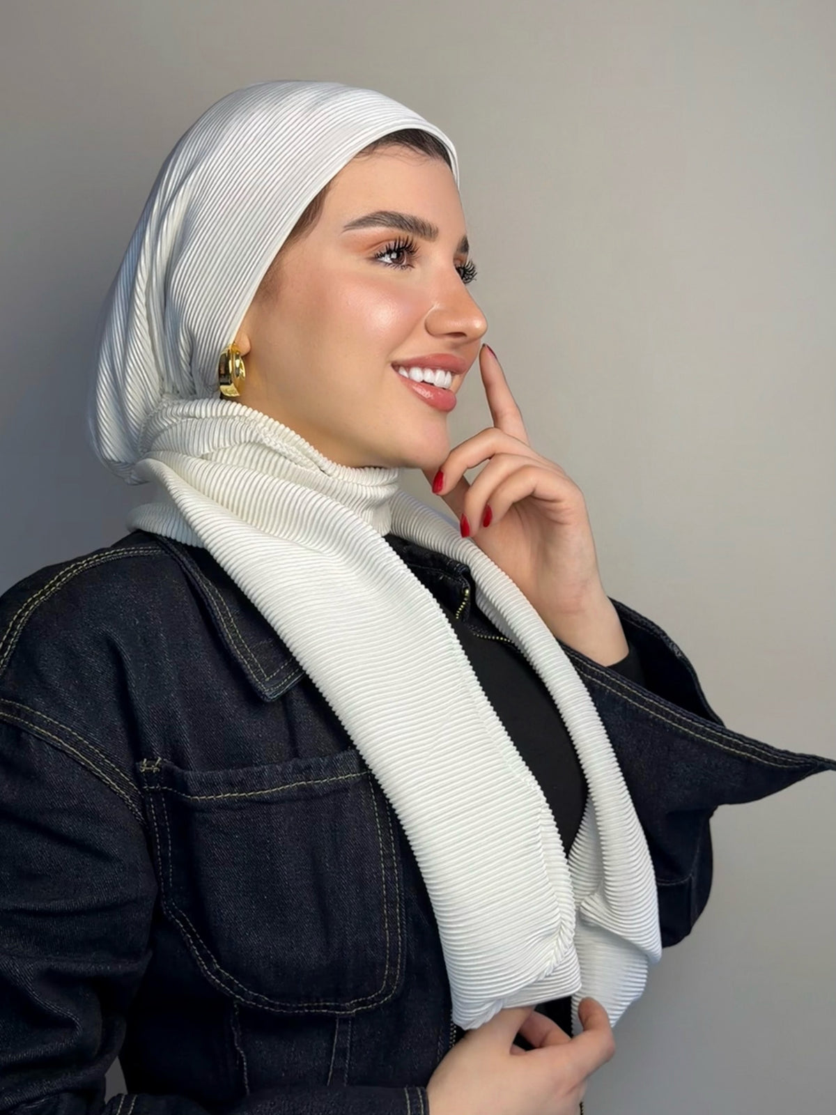 Long Pleated Turban