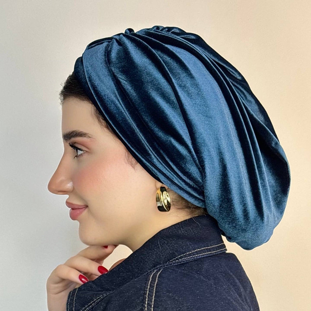 Cross Velvet Turban