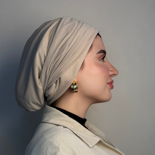 2in1 Chiffon Turban