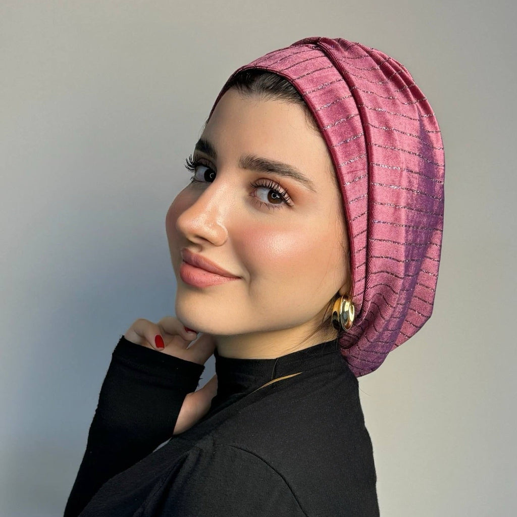 Glow Velvet Turban