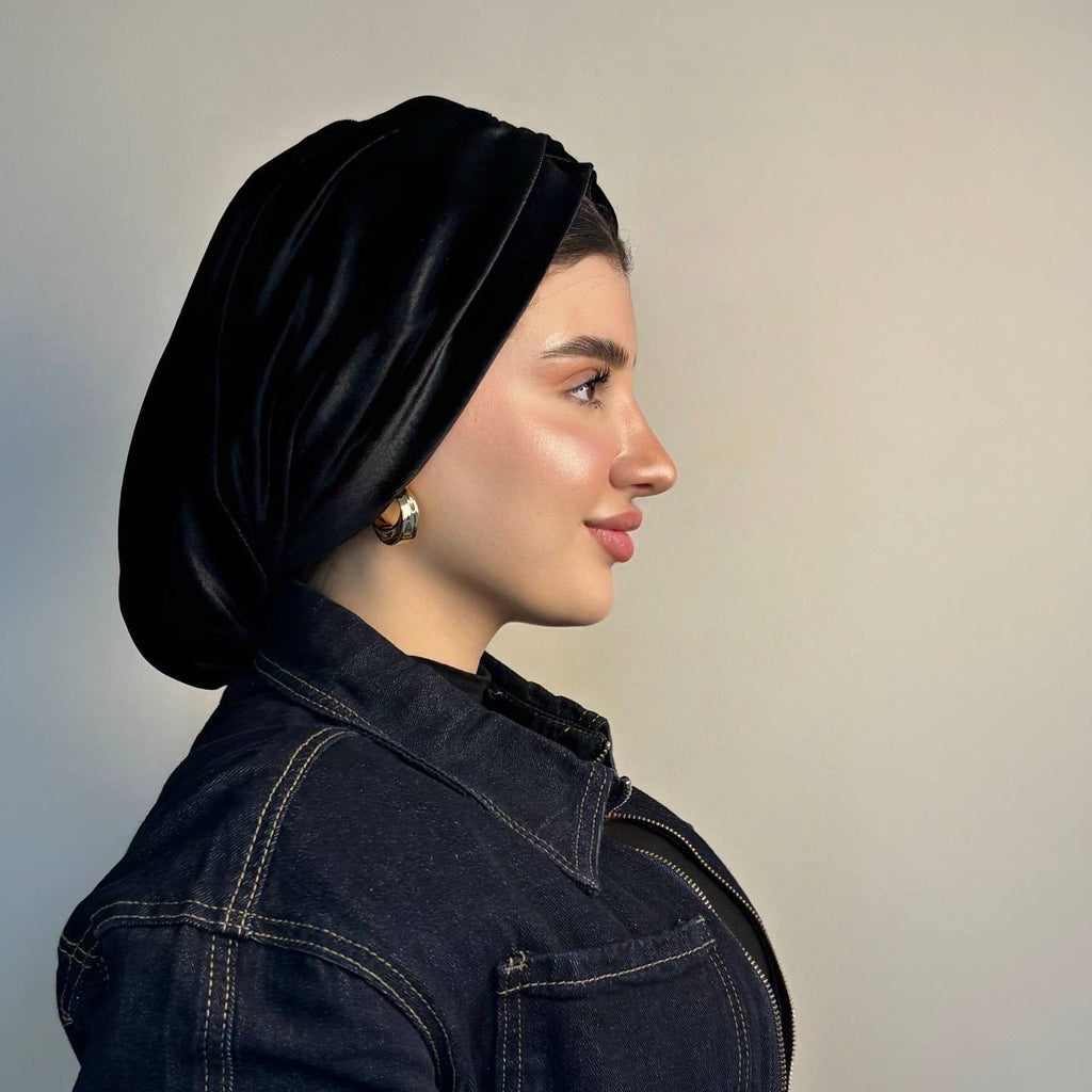 Cross Velvet Turban
