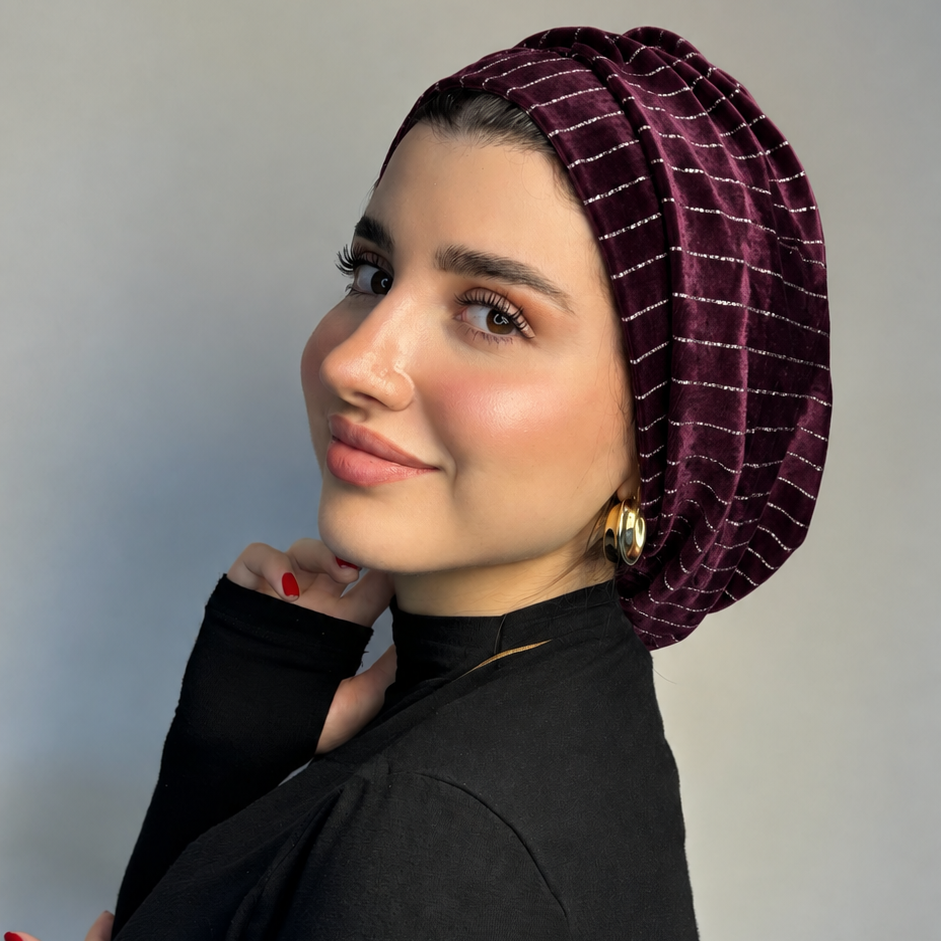 Glow Velvet Turban