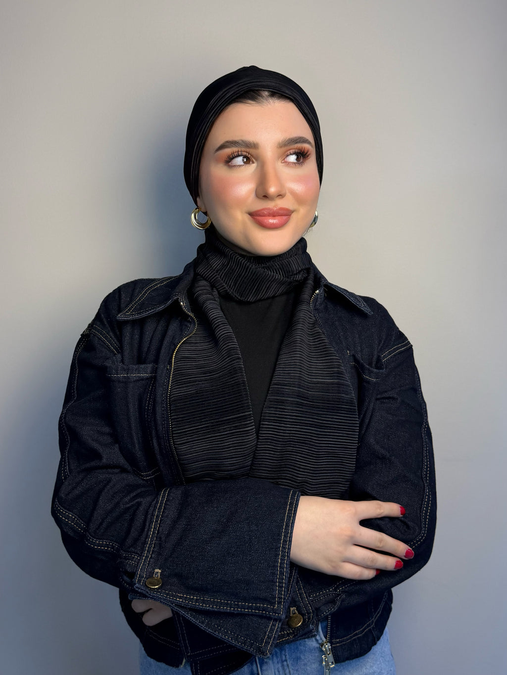 Long Pleated Turban