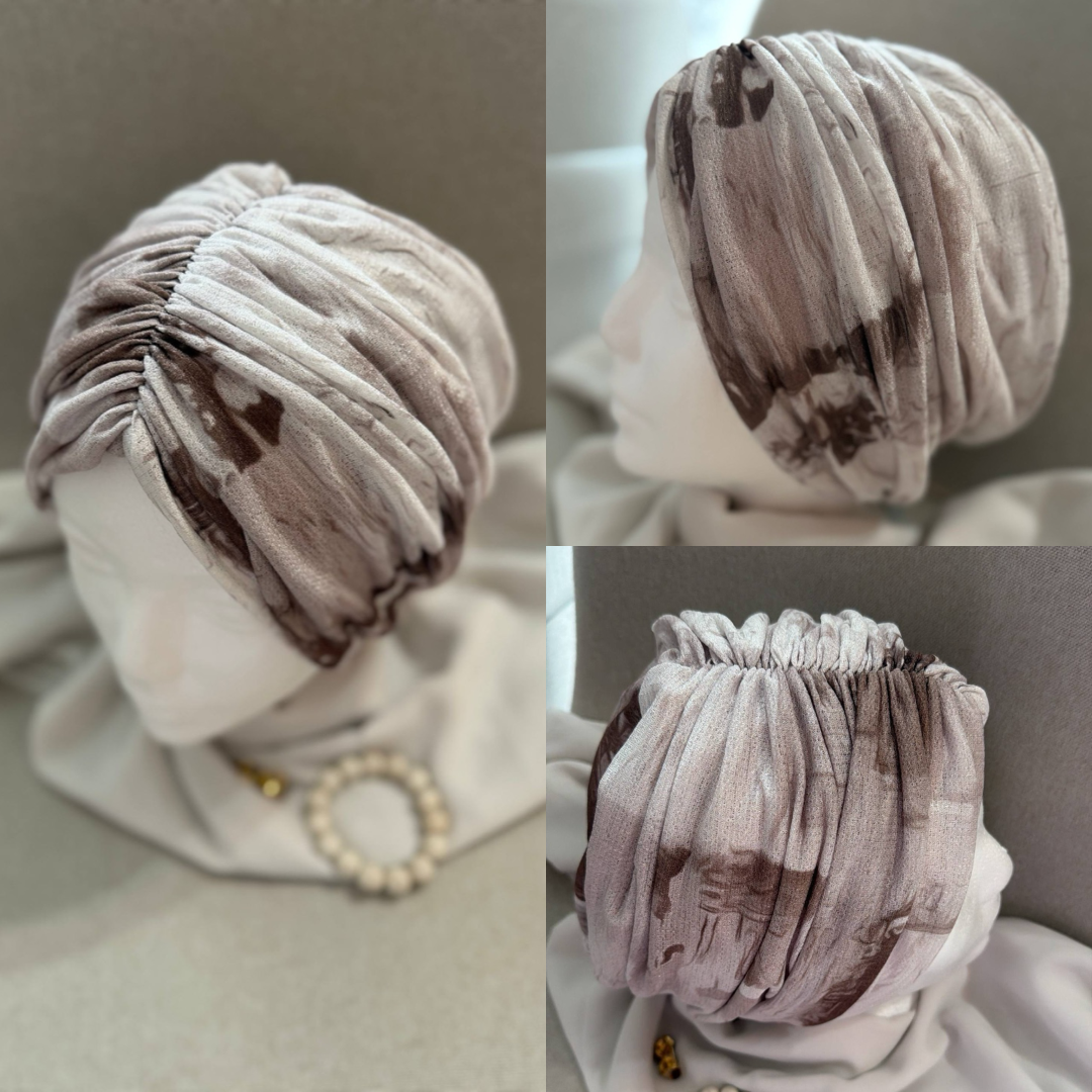 Printed Cashmere Turban